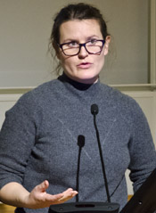SAMFUNNSØKONOM Kari-Mette Ørbog oppsummerte situasjonen for innvandrere på det norske arbeidsmarkedet under Fafo Østforum-seminaret Arbeidsinnvandring – statistikk og status 2015. 