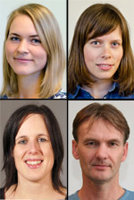 Kristin Jesnes, Beate Sletvold Øistad, Kristin Alsos og Torstein Nesheim har skrevet Fafo-rapporten Når sjefen er en app