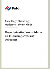 Anne Hege Strand og Marianne Takvam Kindt har skrevet Delrapporten Unge i utsatte boområder – en kunnskapsoversikt 